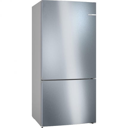 Frigorífico Combinado 186x86 cm NoFrost Acero Antihuellas Bosch KGN86